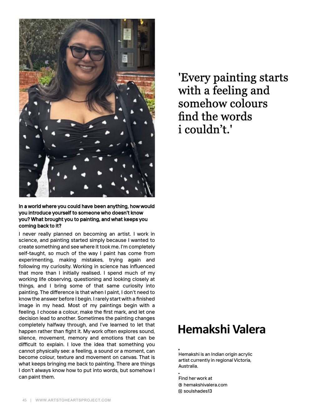 Hemakshi Valera featured in The Big Book of Painters 2026