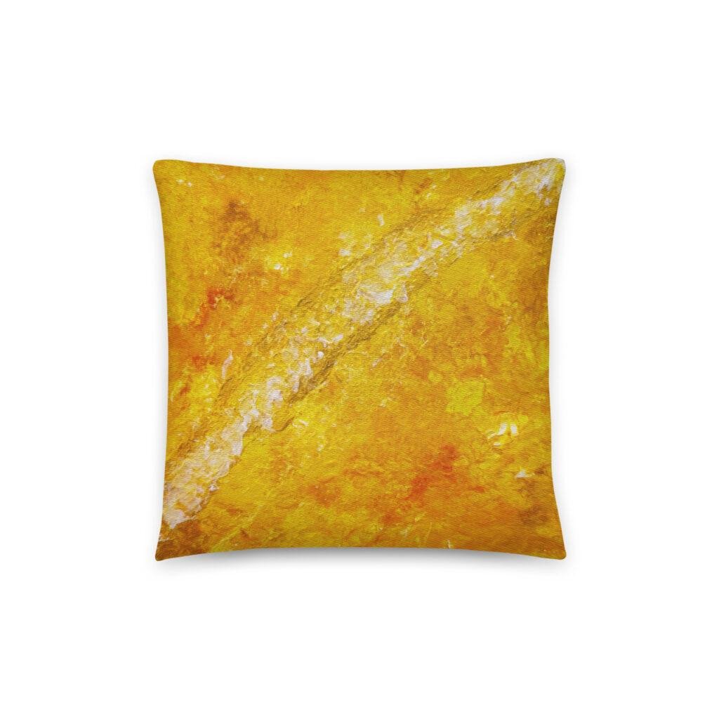 Held in Light Art Pillow