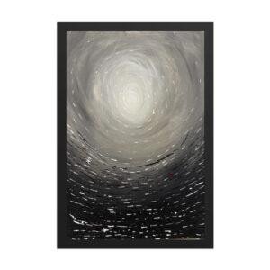 When Silence Closes In — Framed Fine Art Print
