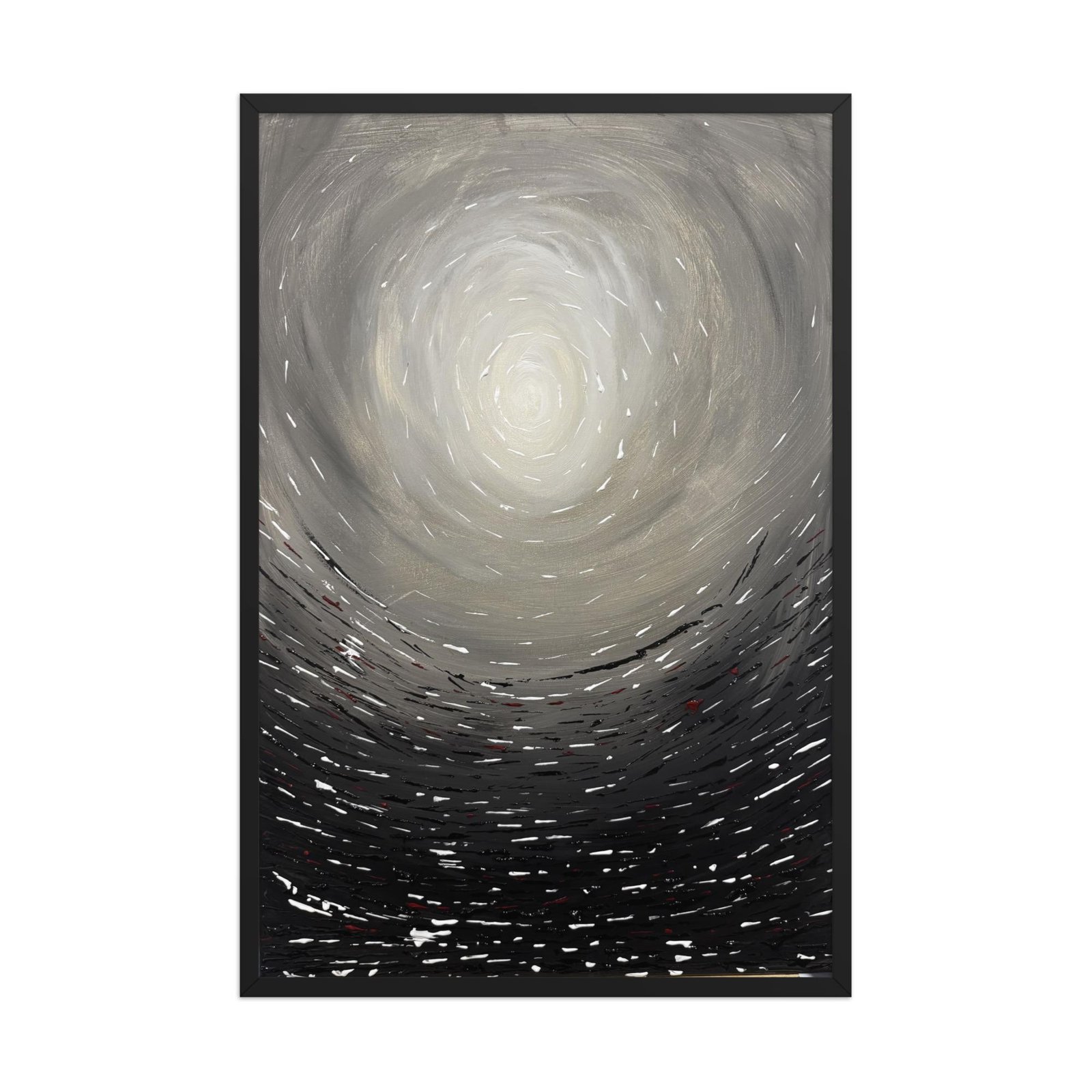 When Silence Closes In — Framed Fine Art Print - Image 4