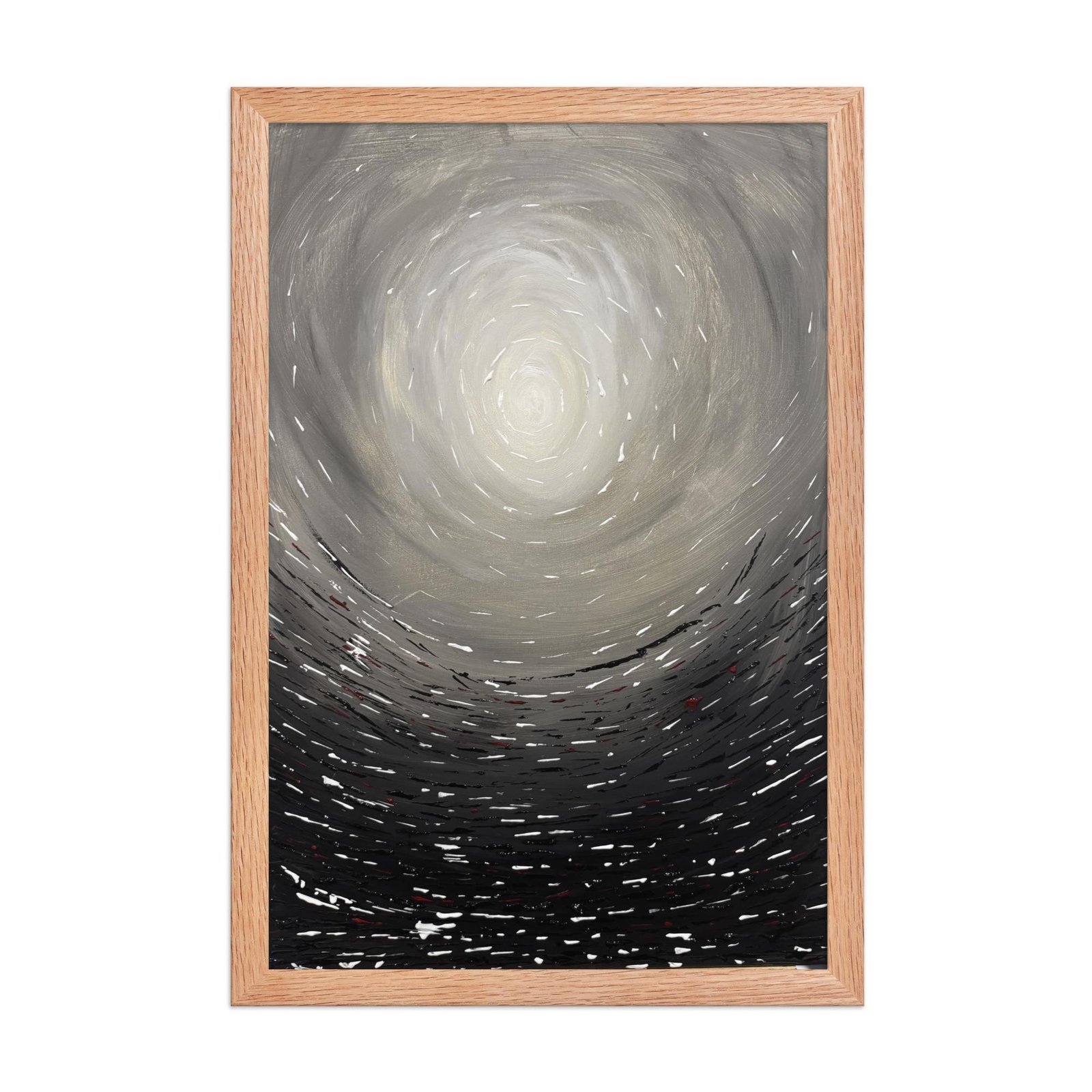 When Silence Closes In — Framed Fine Art Print - Image 2