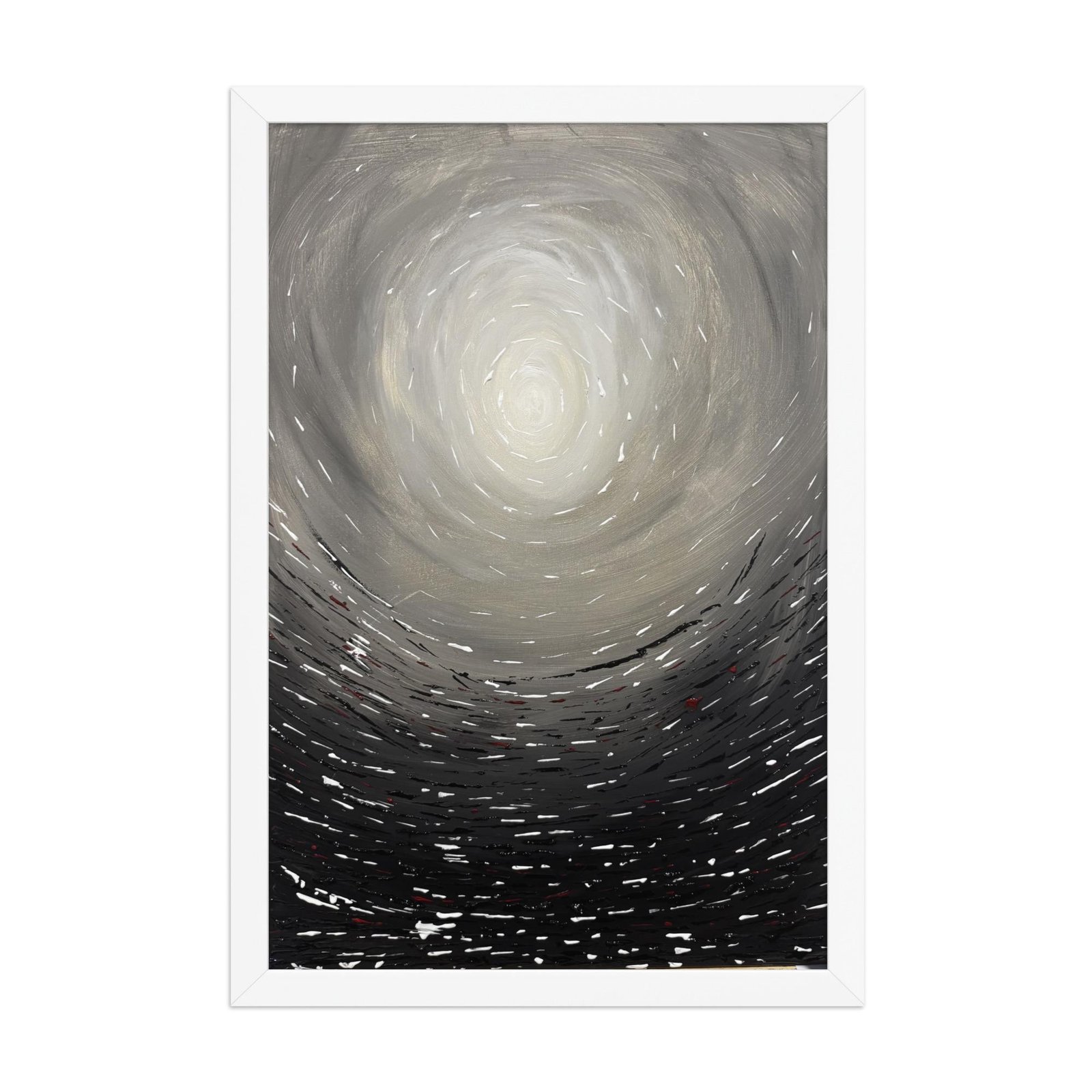 When Silence Closes In — Framed Fine Art Print - Image 3