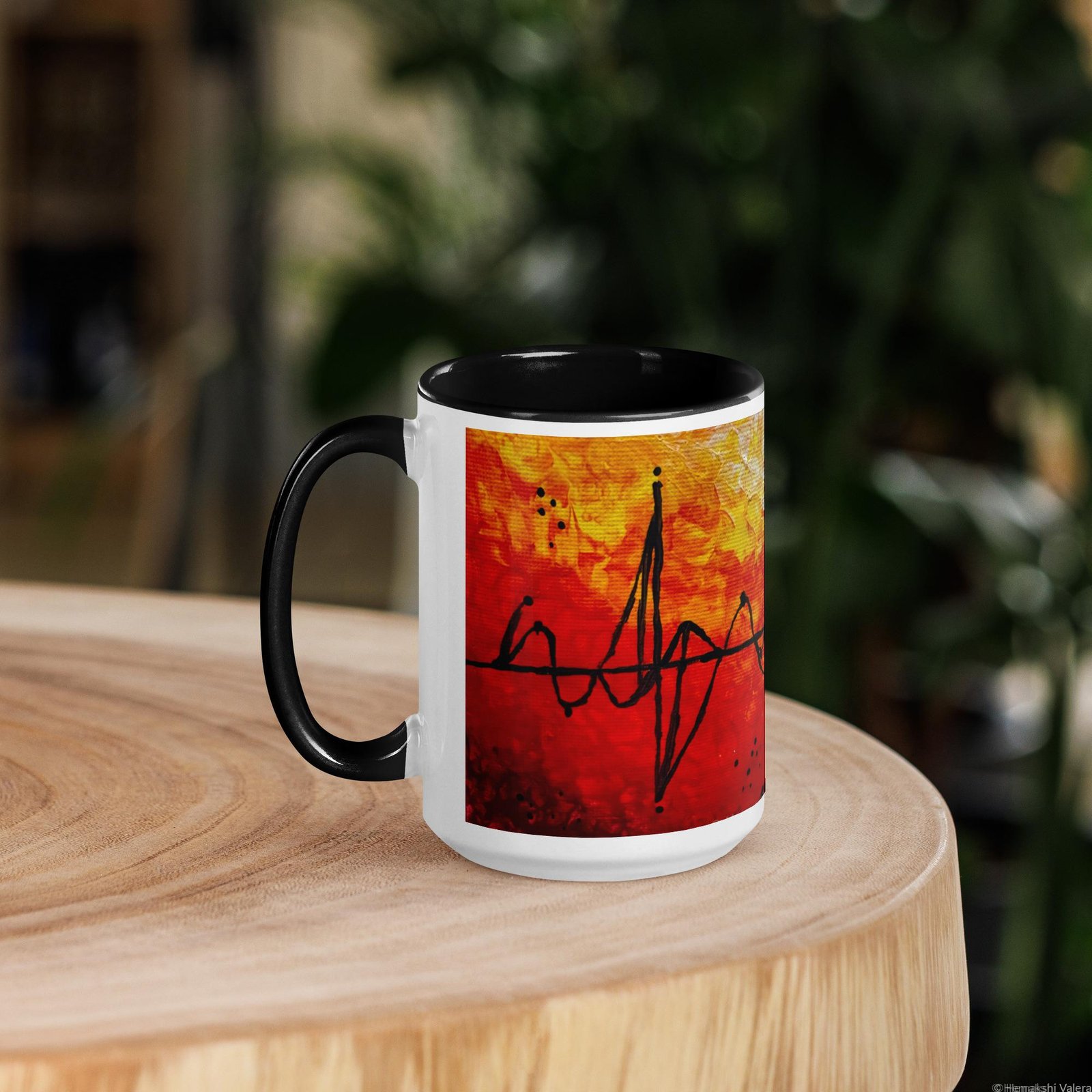 Golden Static Art Mug - Image 11