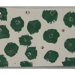Silver Grove hand-painted postcard — front