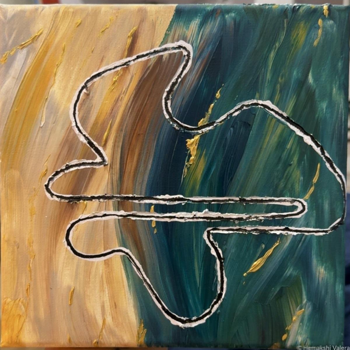 Pearl Rains of Sepang original painting by Hemakshi Valera