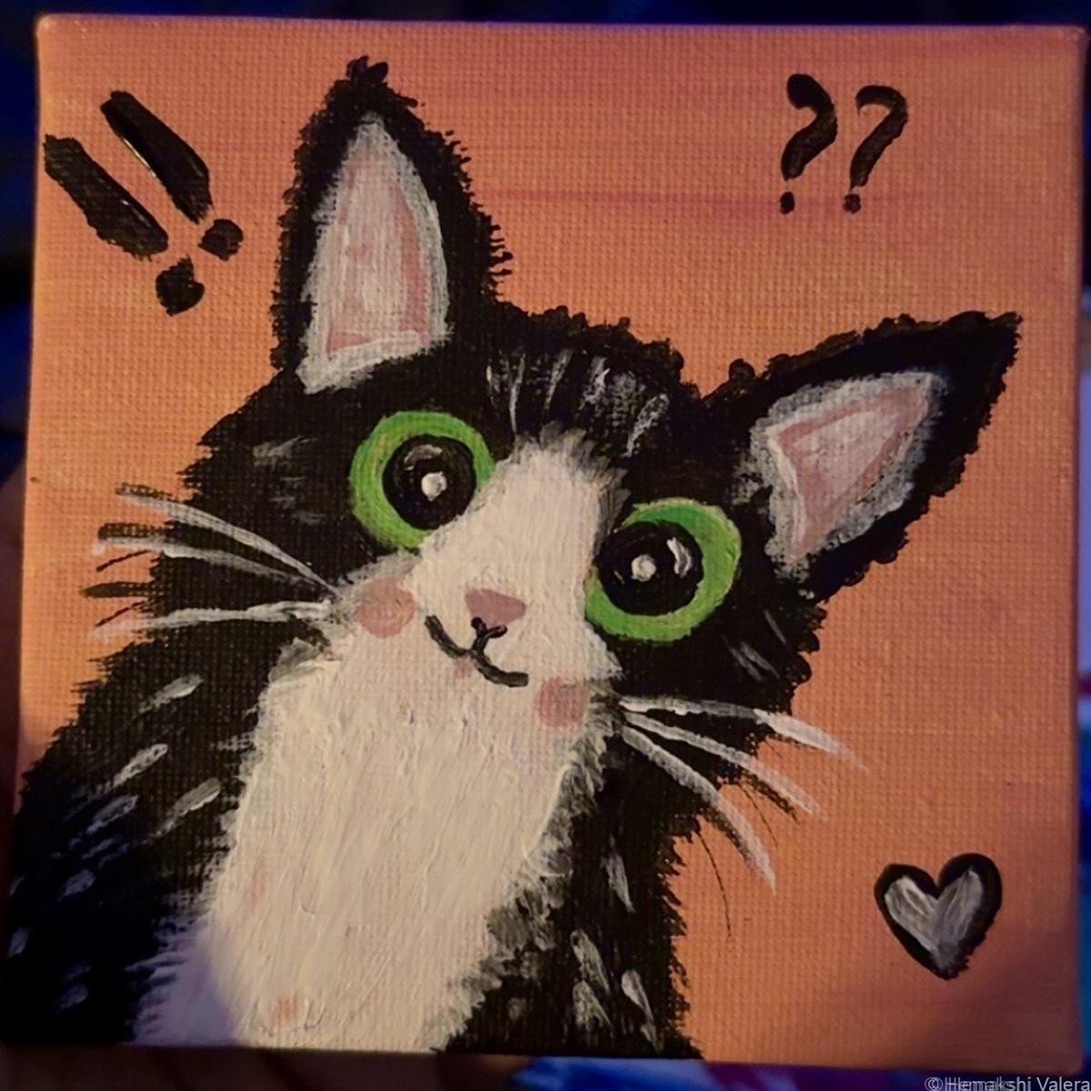 What-Now Walter original painting by Hemakshi Valera